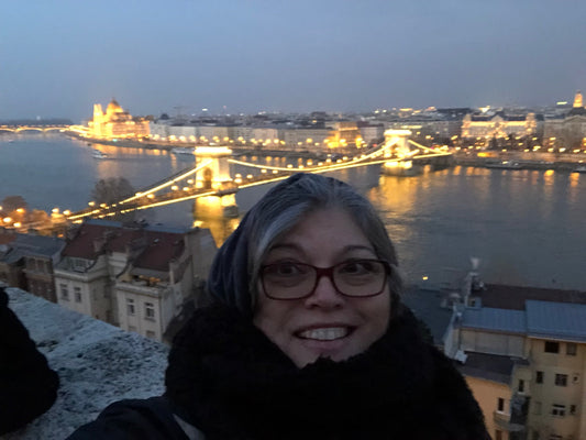 Scenic view of Budapest, Hungary with the Danube River and historic architecture at golden hour