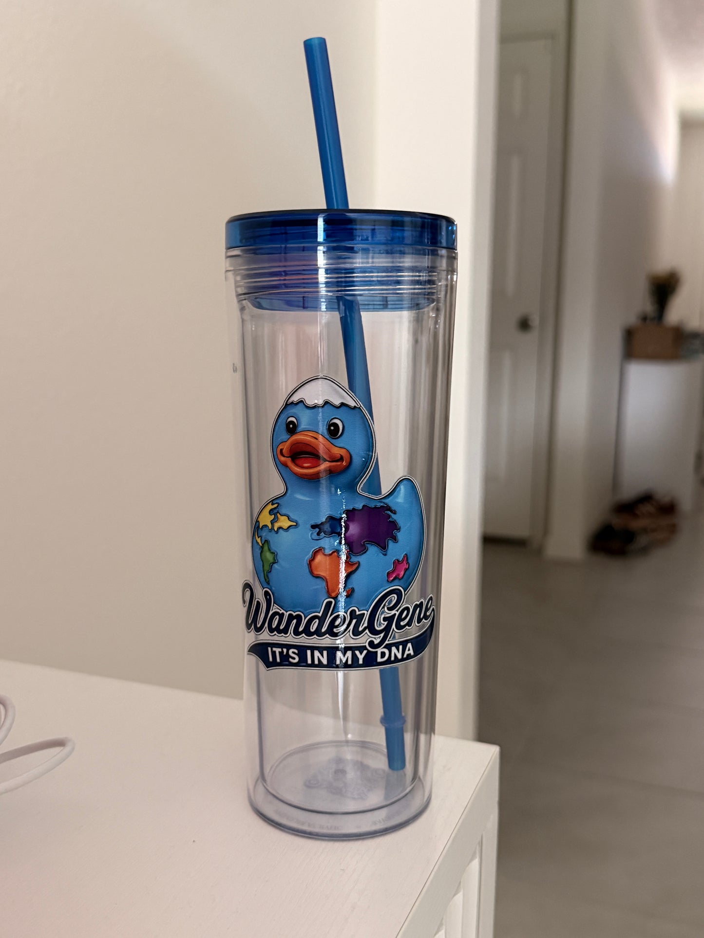 Wander Gene™ Logo and Ducks UV DTF Stickers
