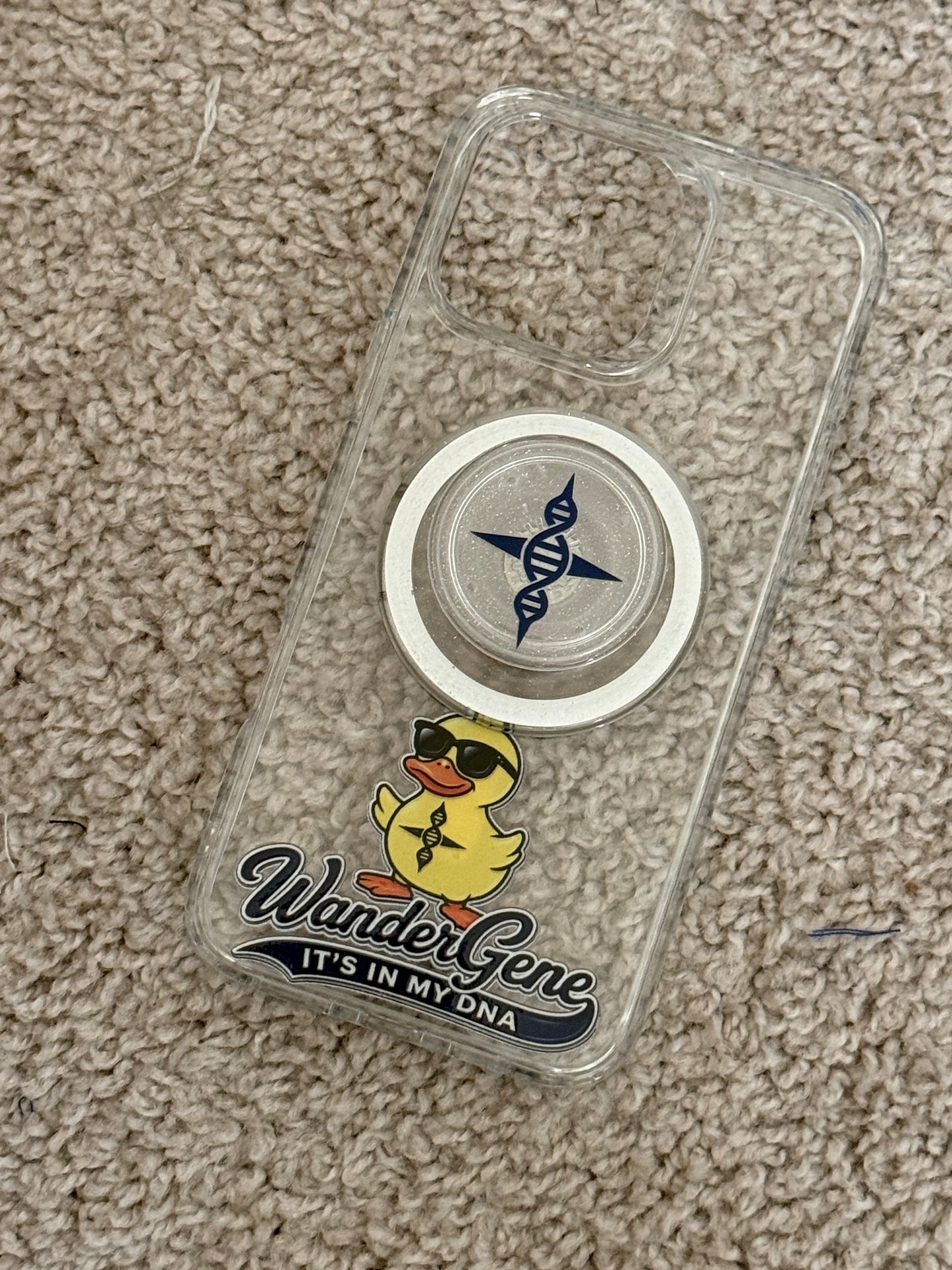 Wander Gene™ Logo and Ducks UV DTF Stickers