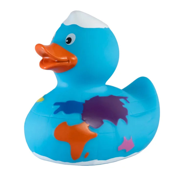 The Wander Gene Signature Travel the World Rubber Duck
