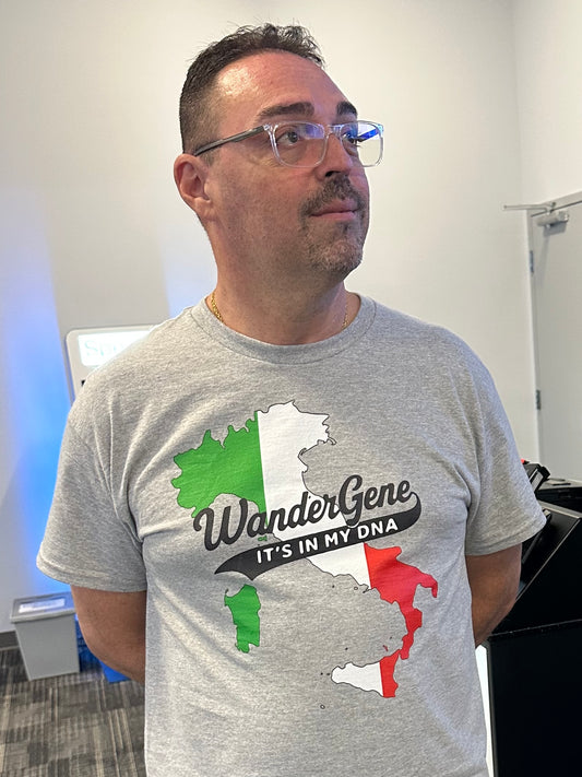 Wander Gene in Italy Unisex classic tee