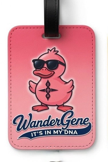Wander Gene Wander Duck Luggage/Bag Tag