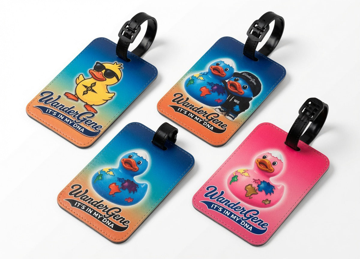 Wander Gene Wander Duck Luggage/Bag Tag