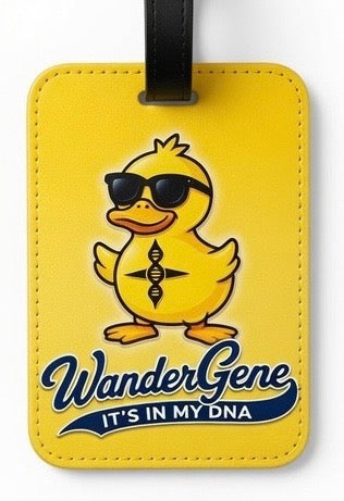Wander Gene Wander Duck Luggage/Bag Tag