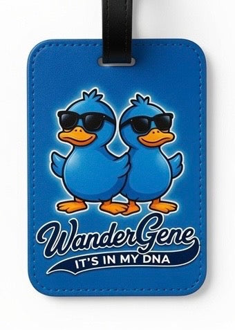 Wander Gene Wander Duck Luggage/Bag Tag
