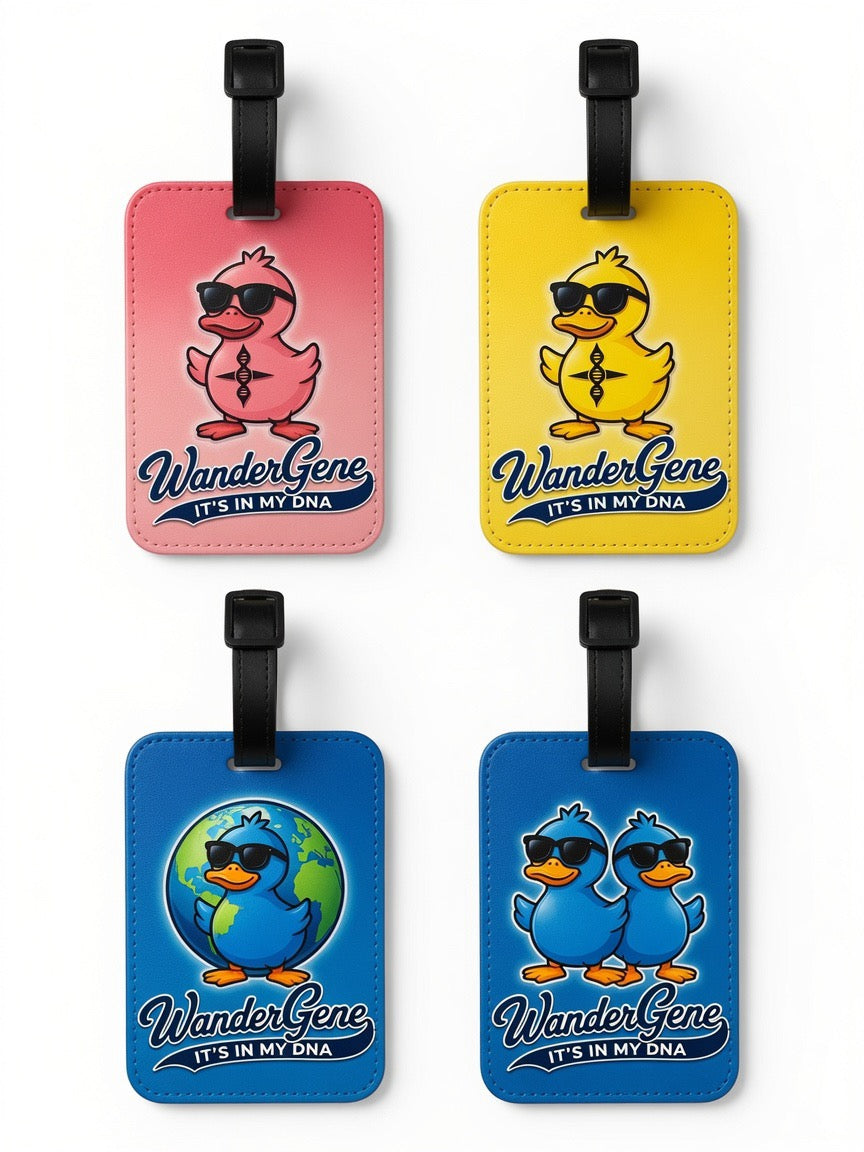 Wander Gene Wander Duck Luggage/Bag Tag
