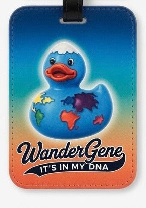 Wander Gene Wander Duck Luggage/Bag Tag