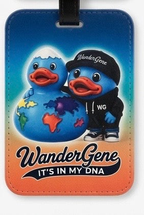 Wander Gene Wander Duck Luggage/Bag Tag