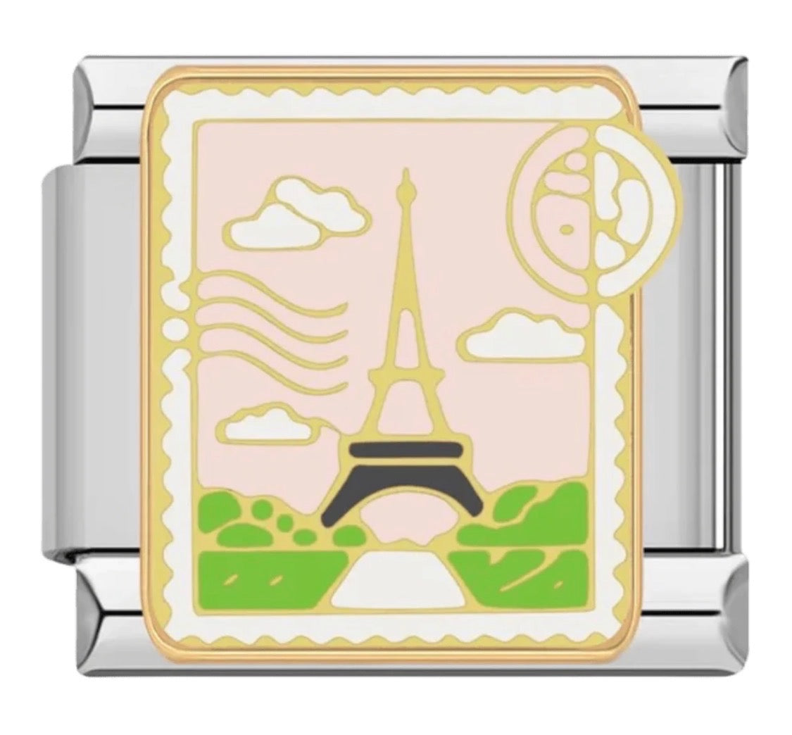 Wander Gene™ Wander the World Italian Charm Bracelet, Watchband and Keychain