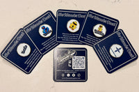 Wander Gene™ Collector Lapel Pins — Complete Set of 5