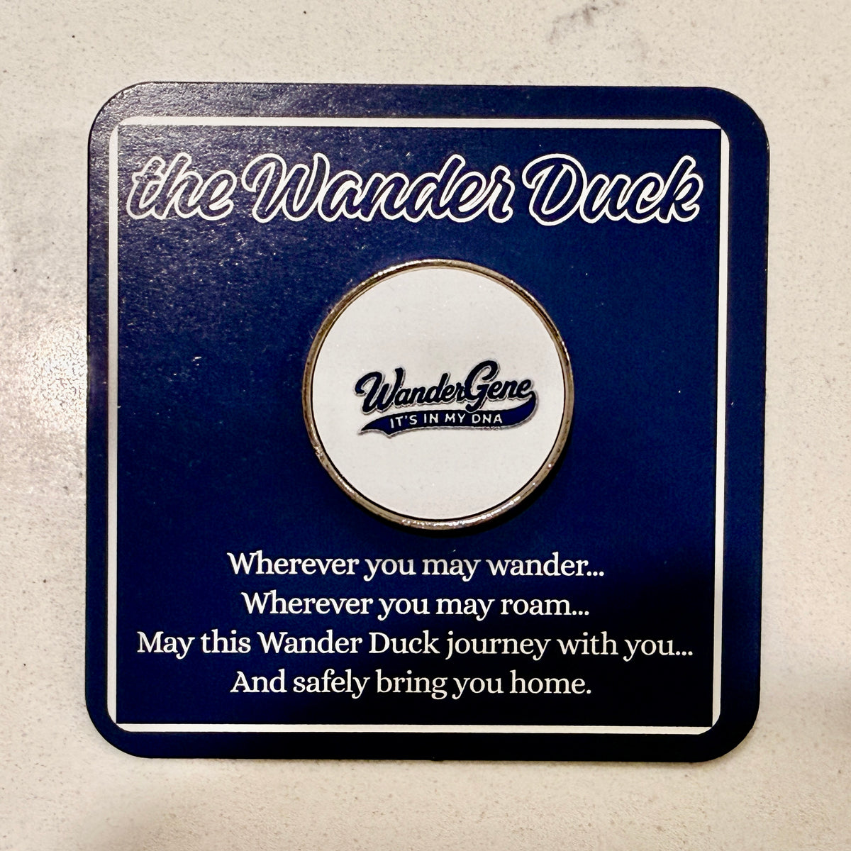 Wander Gene™ Collector Lapel Pin — Choose Your Design (1 Pin)