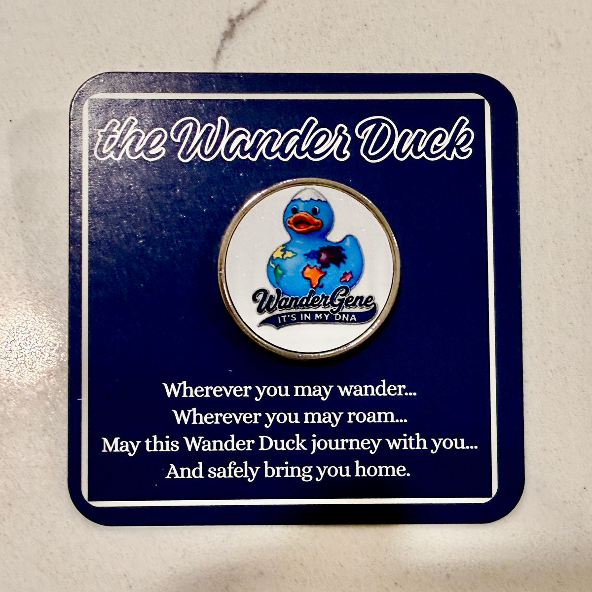 Wander Gene™ Collector Lapel Pin — Choose Your Design (1 Pin)