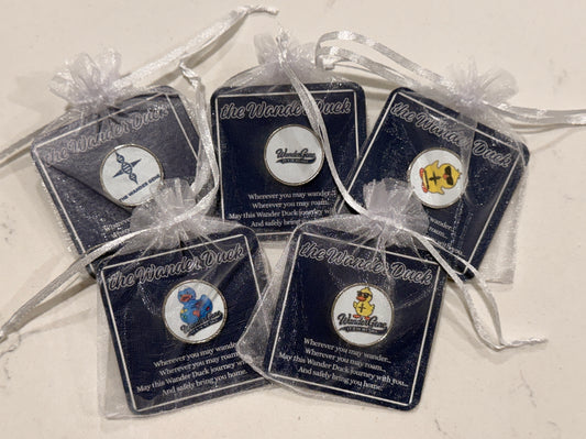 Wander Gene™ Collector Lapel Pins — Complete Set of 5