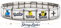 Wander Gene StoryLinks™ Charm Bracelet, Watch Band & Keychain