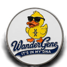 Wander Gene Collector Lapel Pin — Choose Your Design (1 Pin)