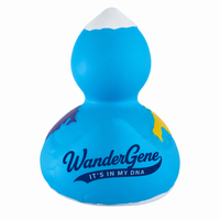 The Wander Gene Signature Travel the World Rubber Duck